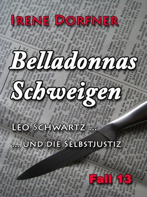 cover image of Belladonnas Schweigen